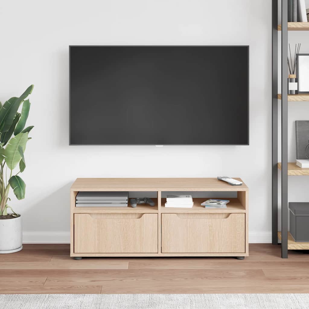 TV ormarić VISNES sonoma hrast 100x40x38 cm konstruirano drvo