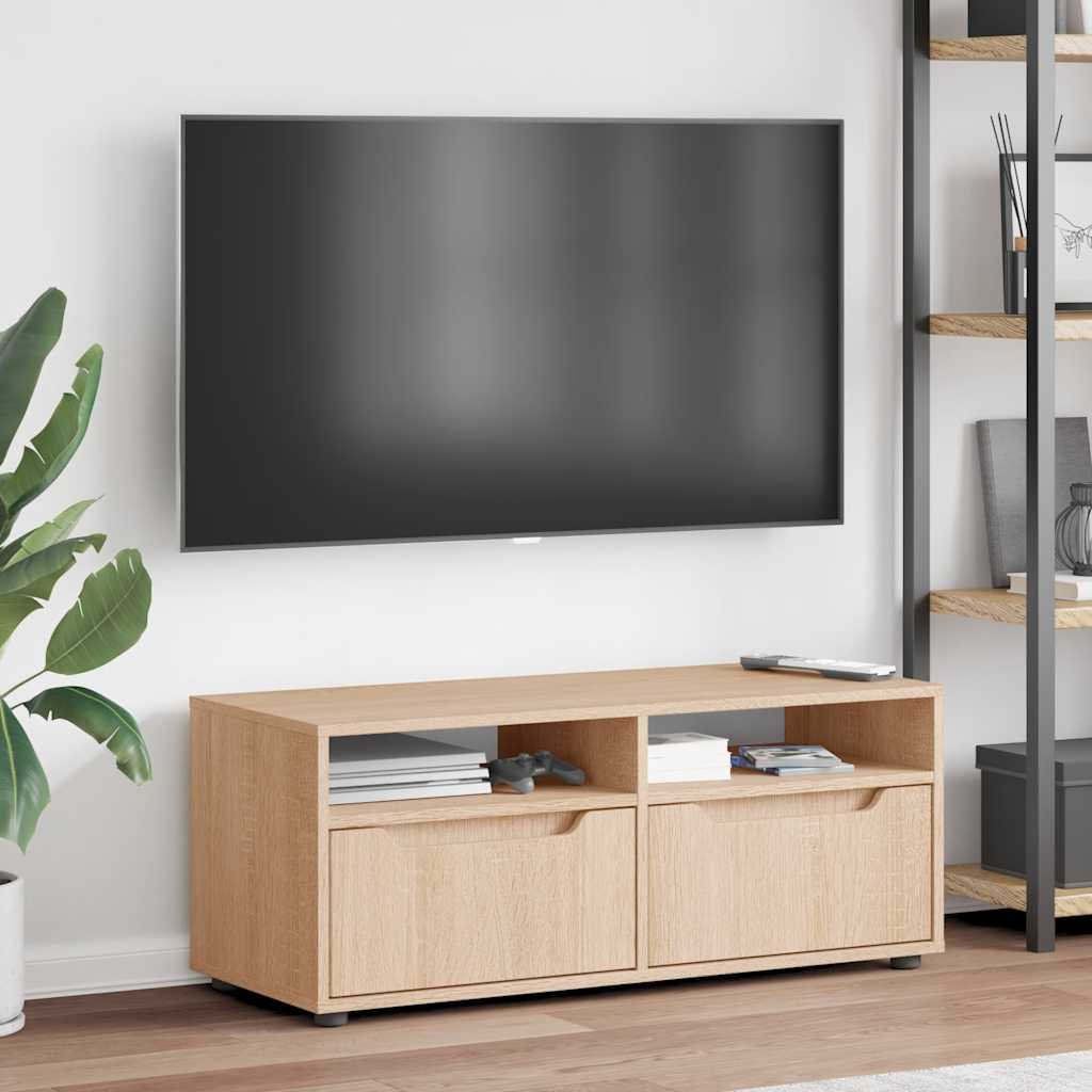 TV ormarić VISNES sonoma hrast 100x40x38 cm konstruirano drvo