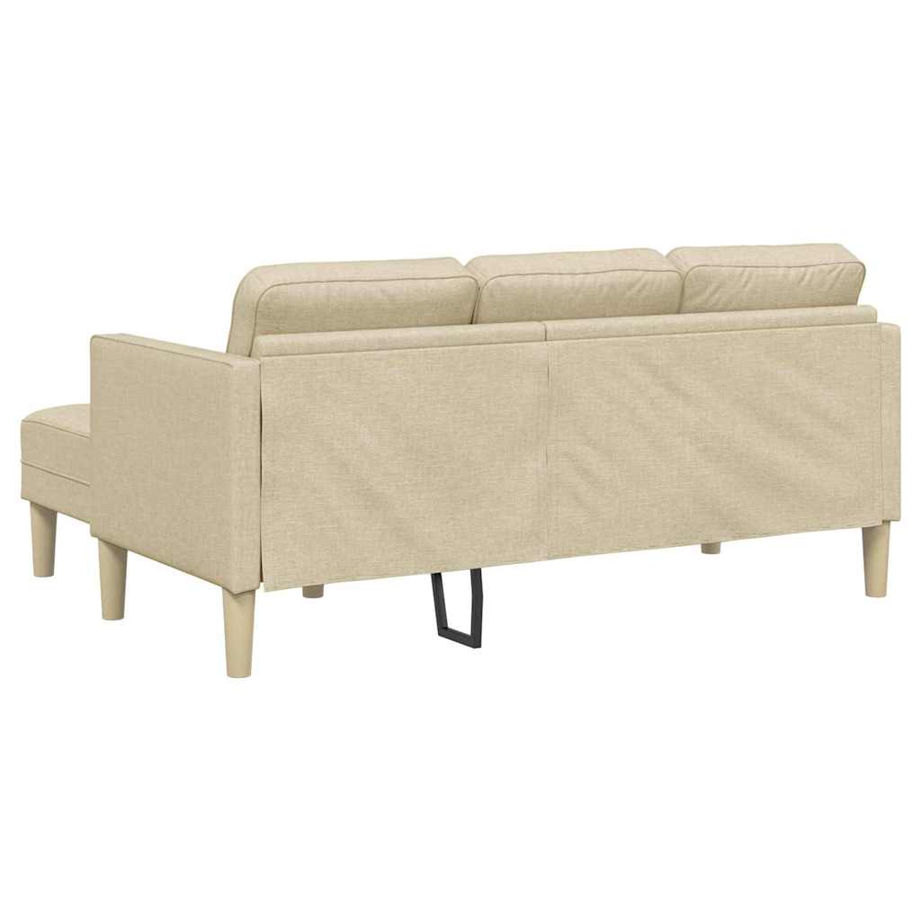 Set sofe s jastukom Krema Poliester