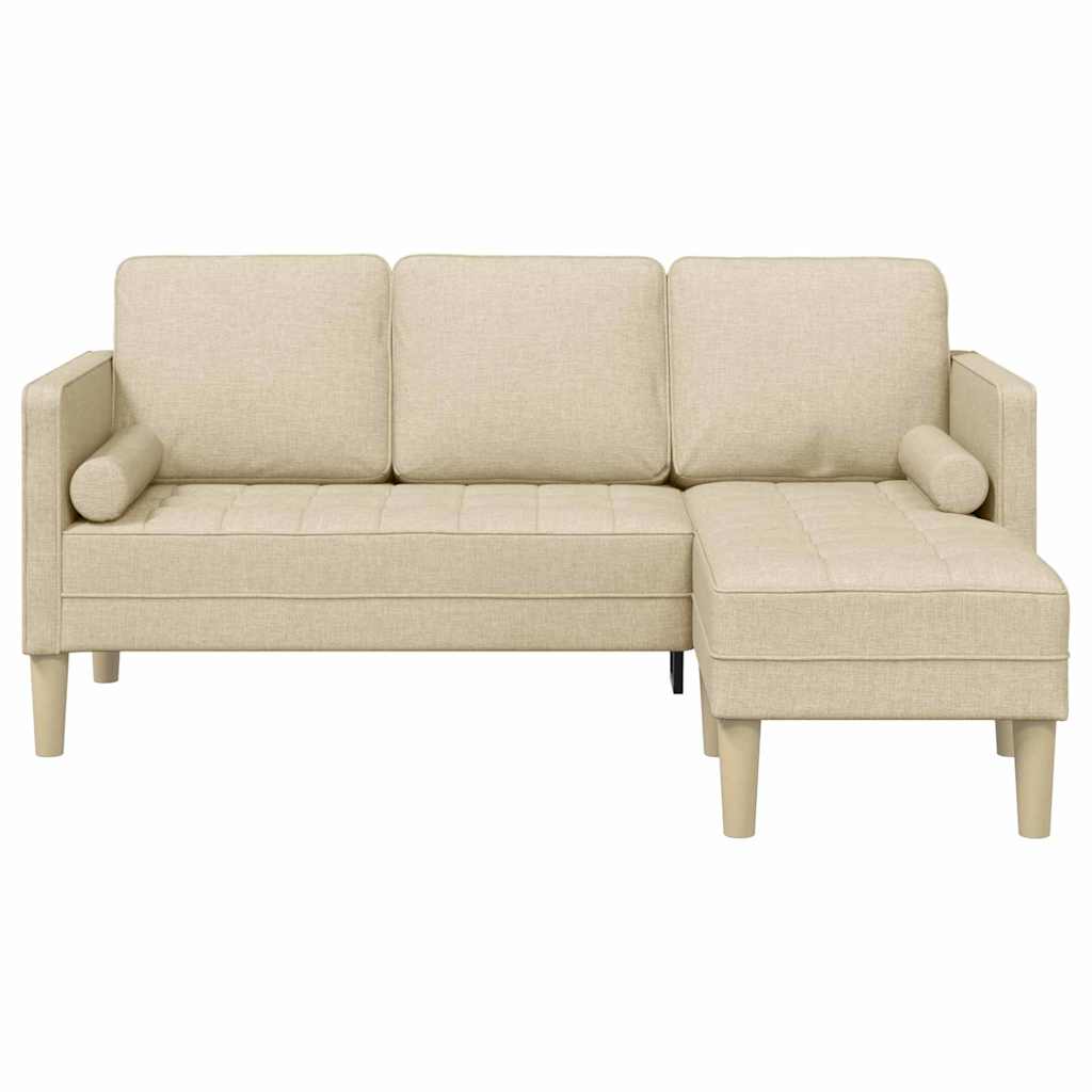 Set sofe s jastukom Krema Poliester