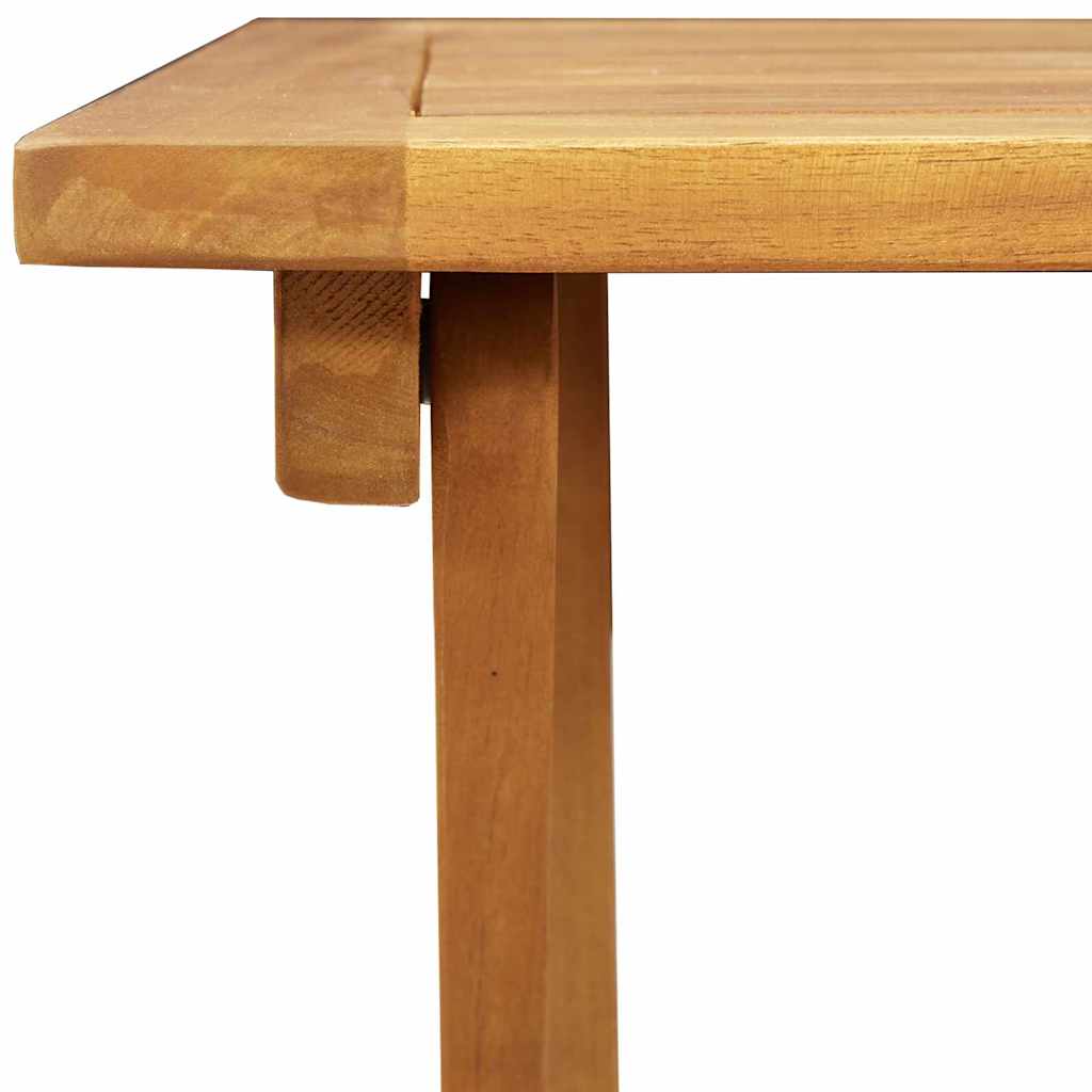 Stol za vrt Prirodna 60 x 60 x 72 cm Čvrsto drvo akacije