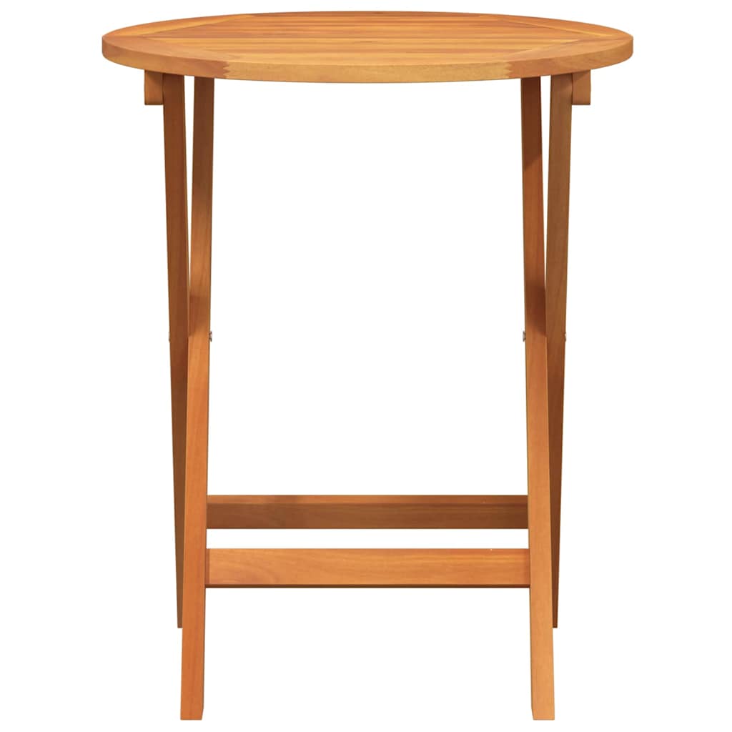 Stol za vrt Prirodna 60 x 60 x 72 cm Čvrsto drvo akacije