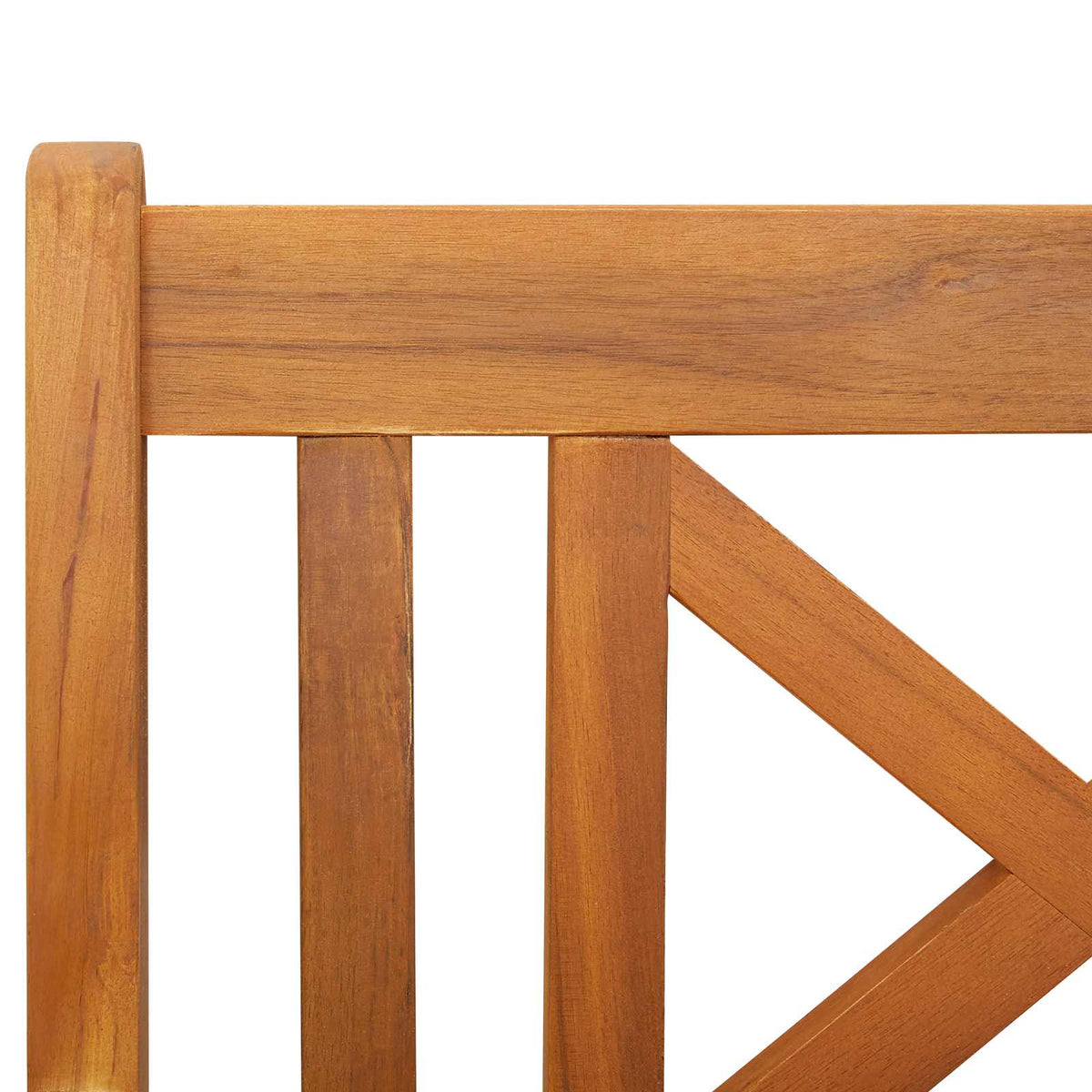 Vanjska klupa Prirodna 110 x 56 x 90 cm Čvrsto drvo akacije