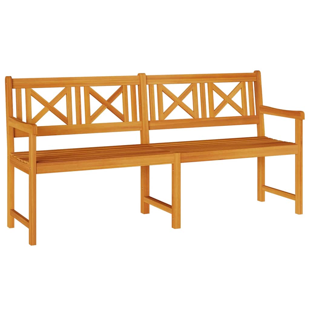 Vanjska klupa Prirodna 180 x 56 x 90 cm Čvrsto drvo akacije