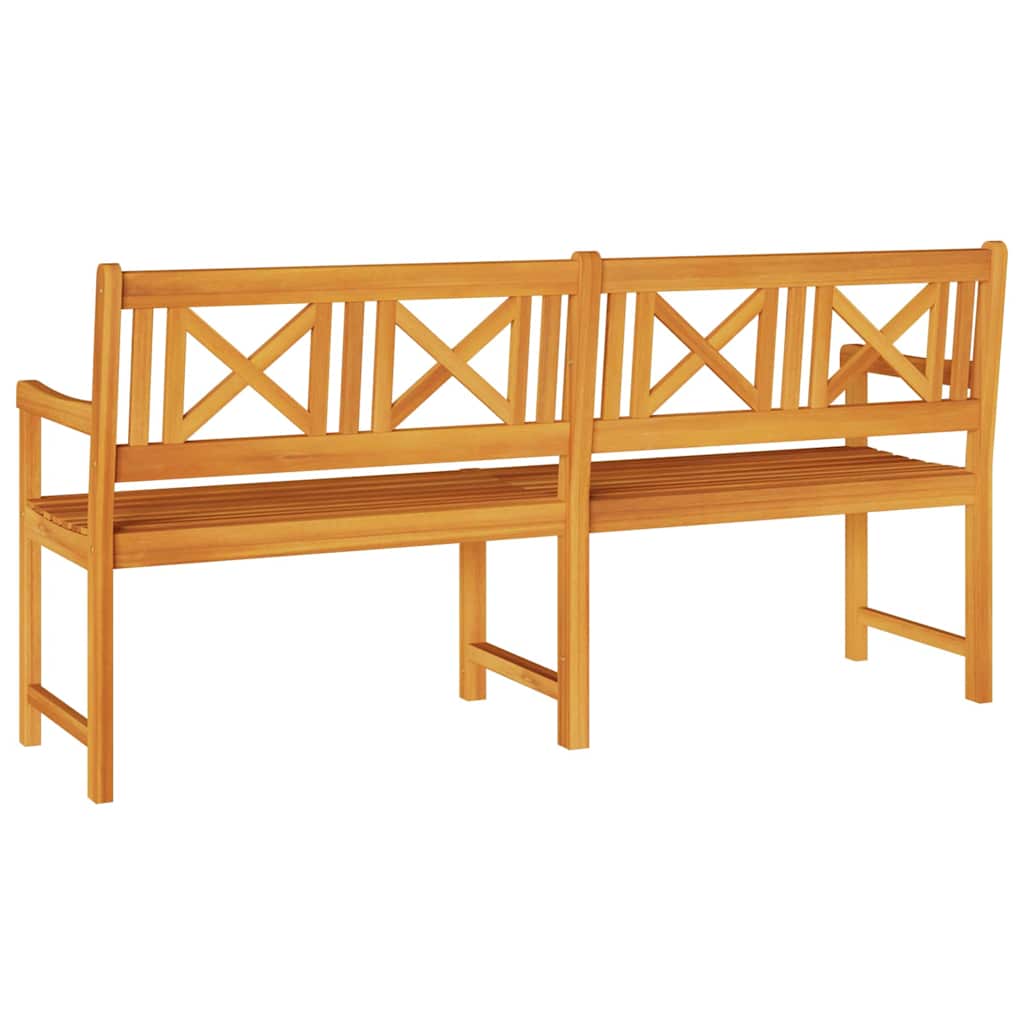 Vanjska klupa Prirodna 180 x 56 x 90 cm Čvrsto drvo akacije