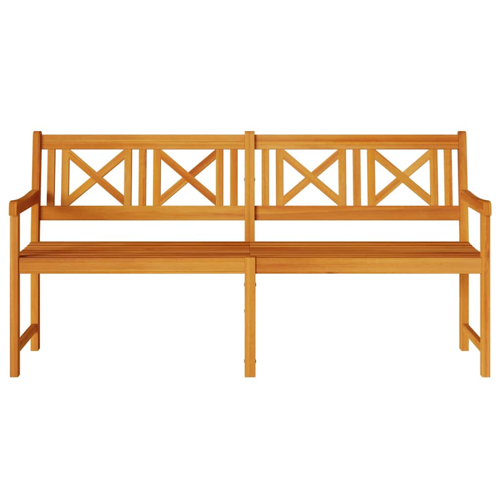 Vanjska klupa Prirodna 180 x 56 x 90 cm Čvrsto drvo akacije