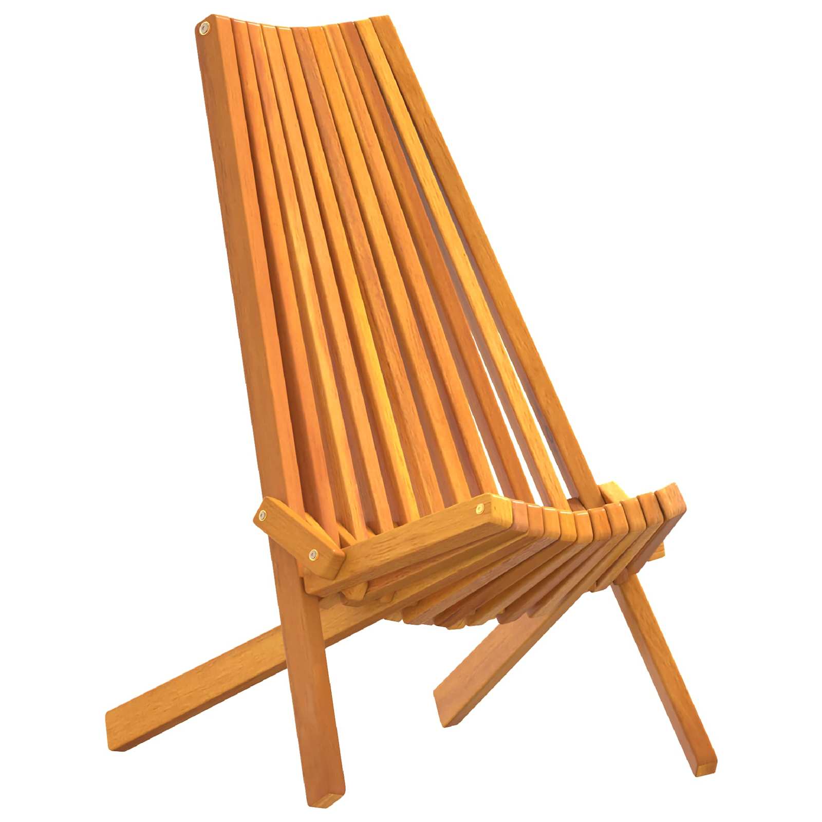 Stolica 2 pcs Smeđa 69 x 56 x 84 cm Čvrsto drvo akacije