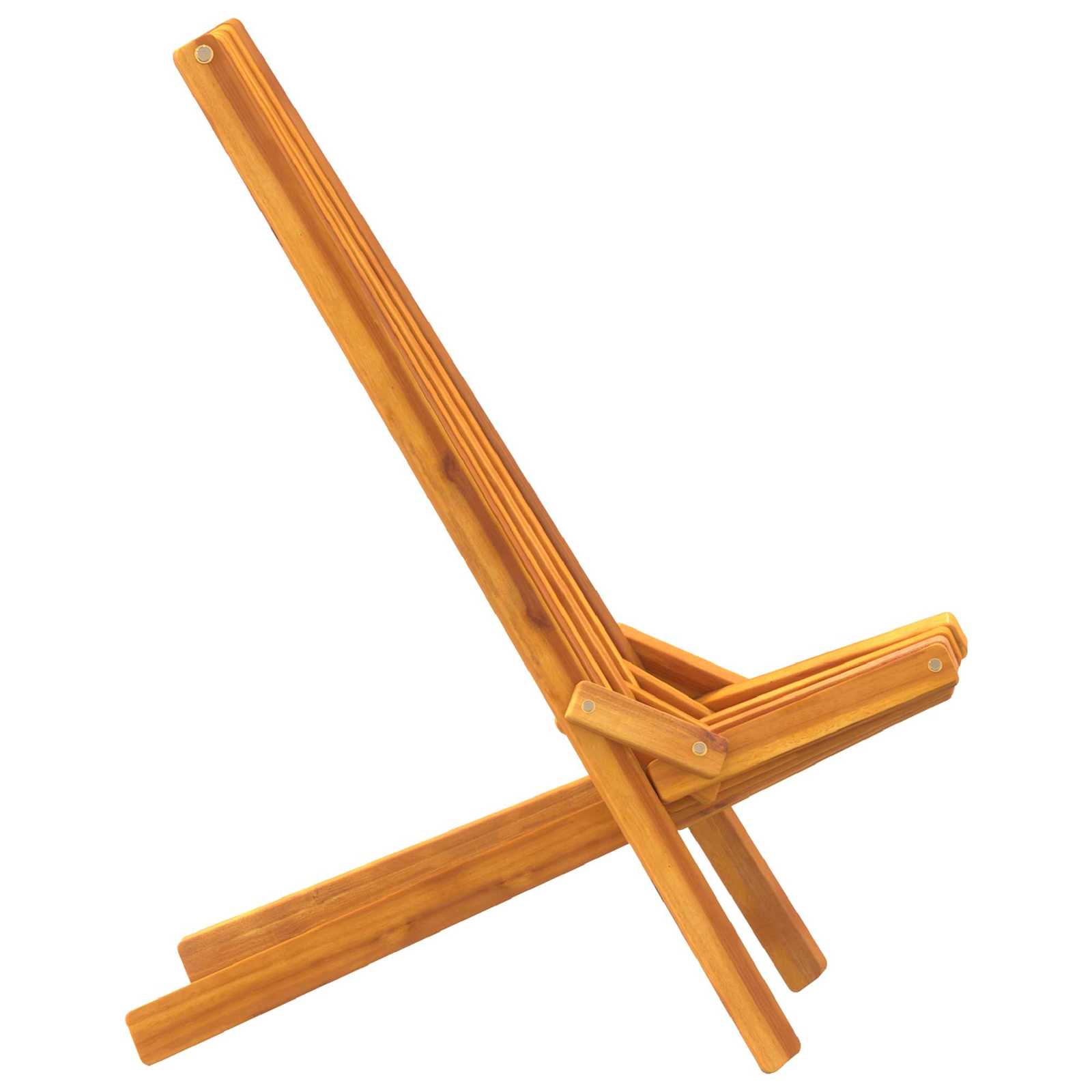 Stolica 2 pcs Smeđa 69 x 56 x 84 cm Čvrsto drvo akacije