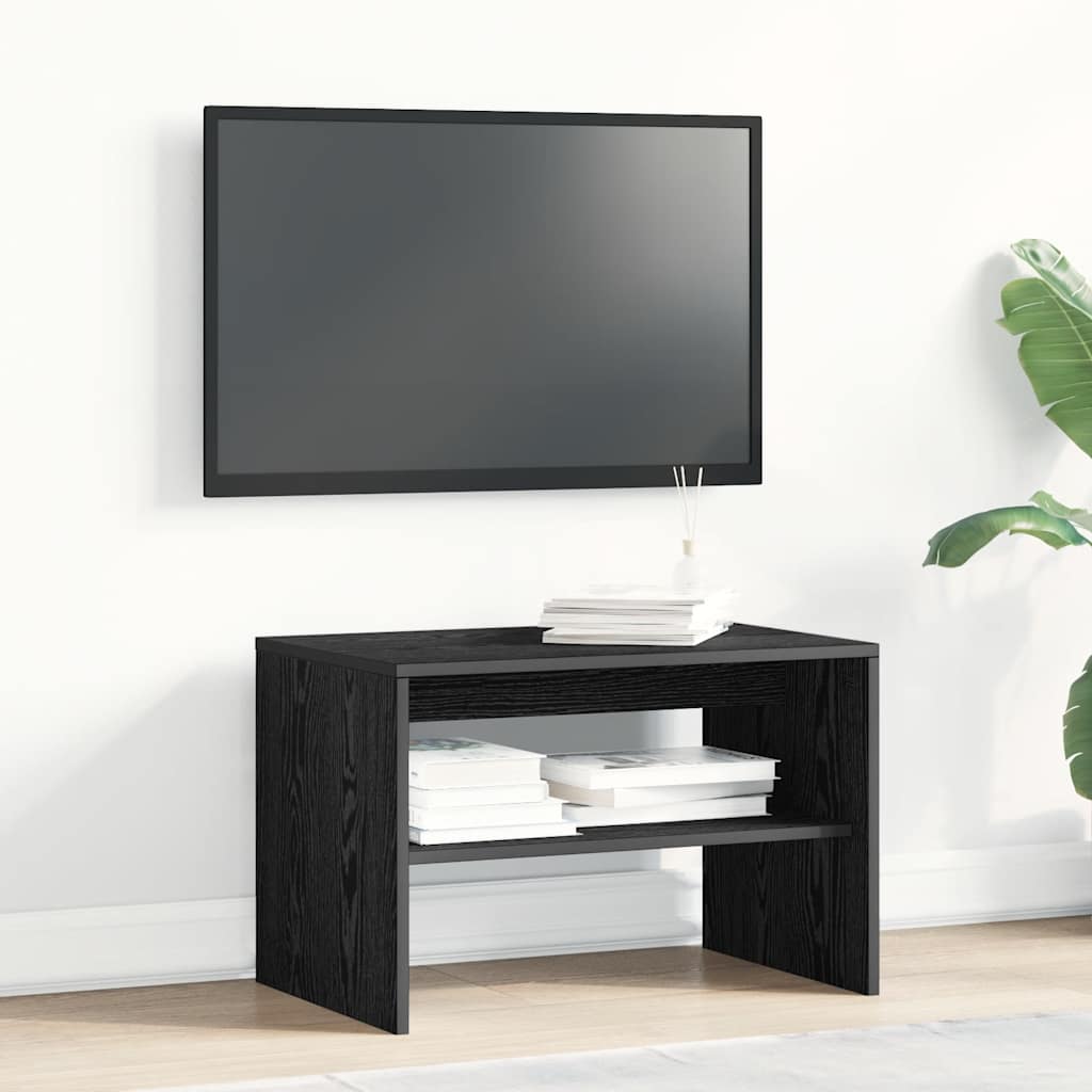 TV ormarić crni hrast 60x40x40 cm konstruirano drvo