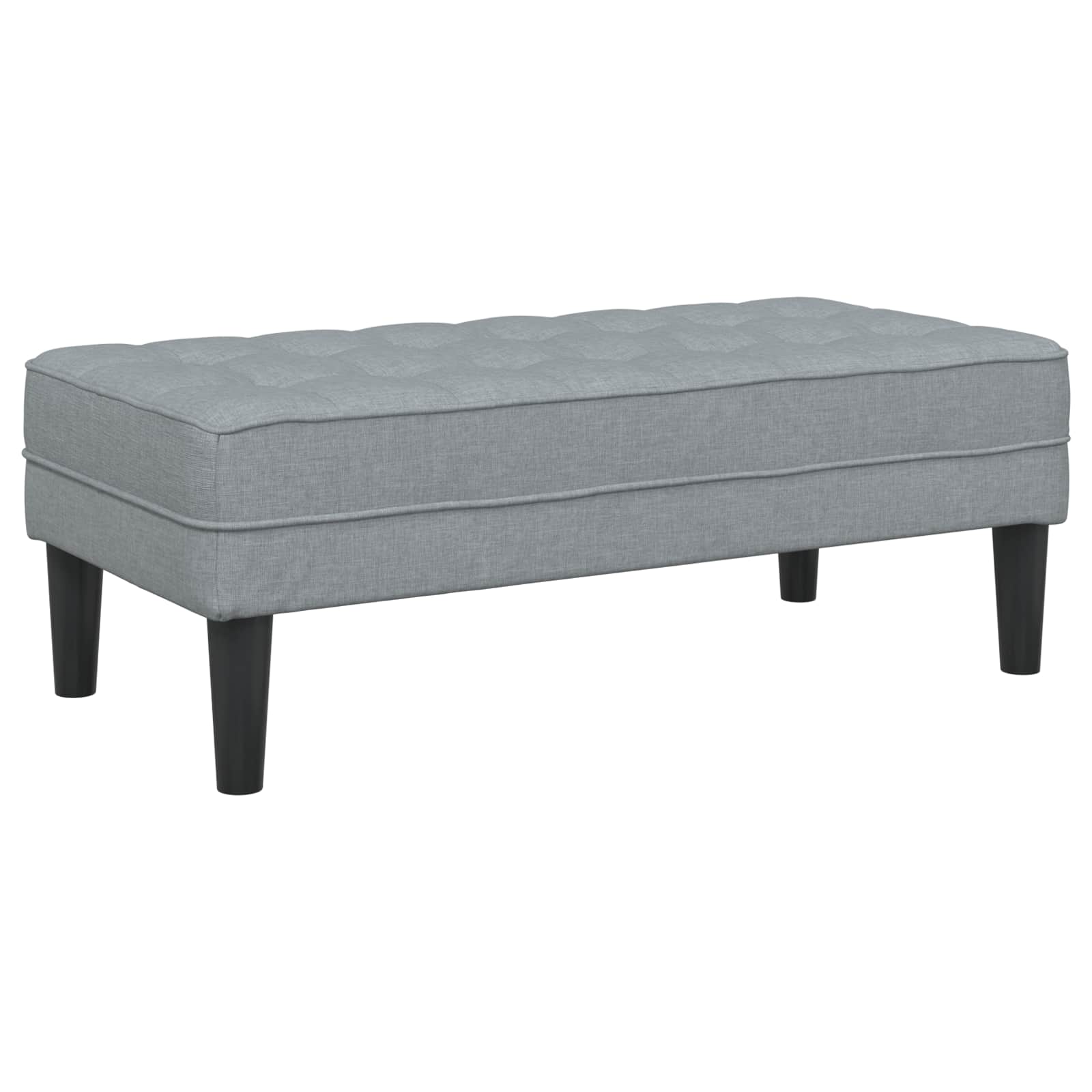 Set sofe s jastukom 2 pcs Svijetlo siva Poliester