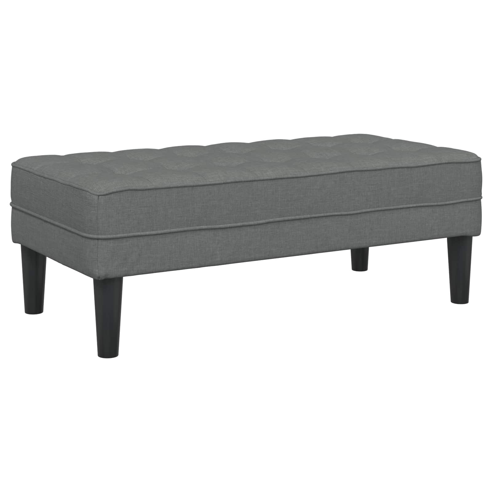 Set sofe s jastukom 2 pcs Tamno siva Poliester