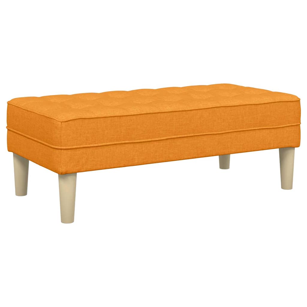 Set sofe s jastukom 2 pcs Tamno žuta Poliester