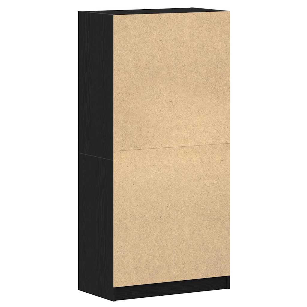Highboard Crni hrast 68 x 37 x 142 cm