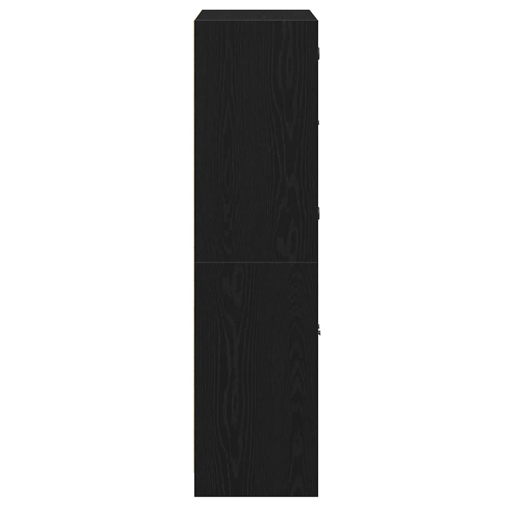 Highboard Crni hrast 68 x 37 x 142 cm
