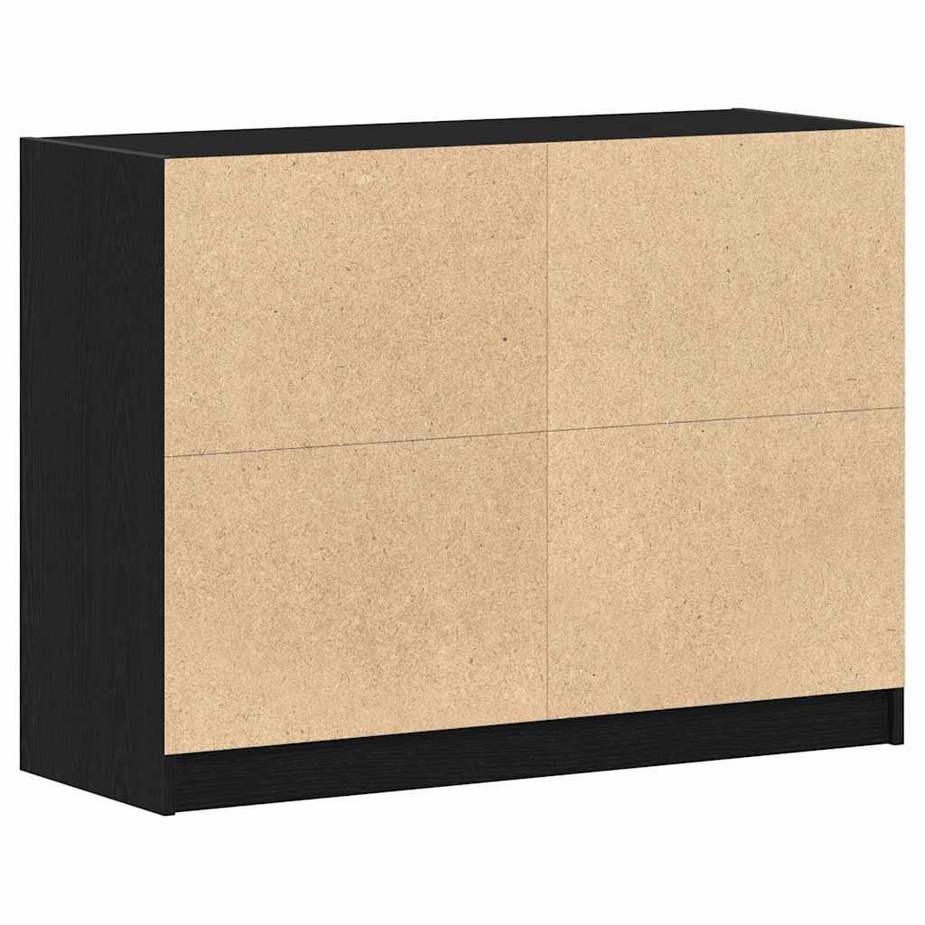 Kreveta Crni hrast 100 x 37 x 75.5 cm