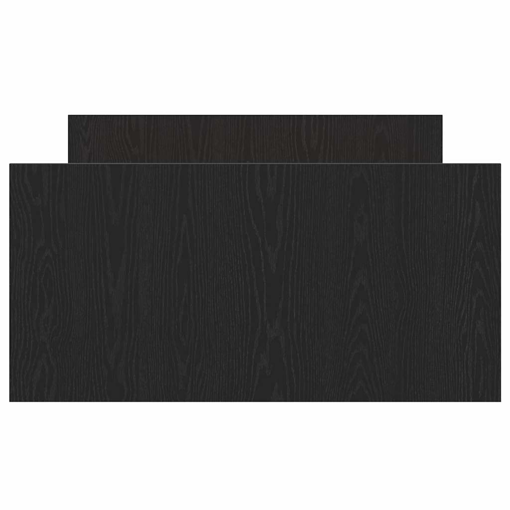 Krevetna konstrukcija s ladicama Crni hrast 203 x 93 x 50 cm