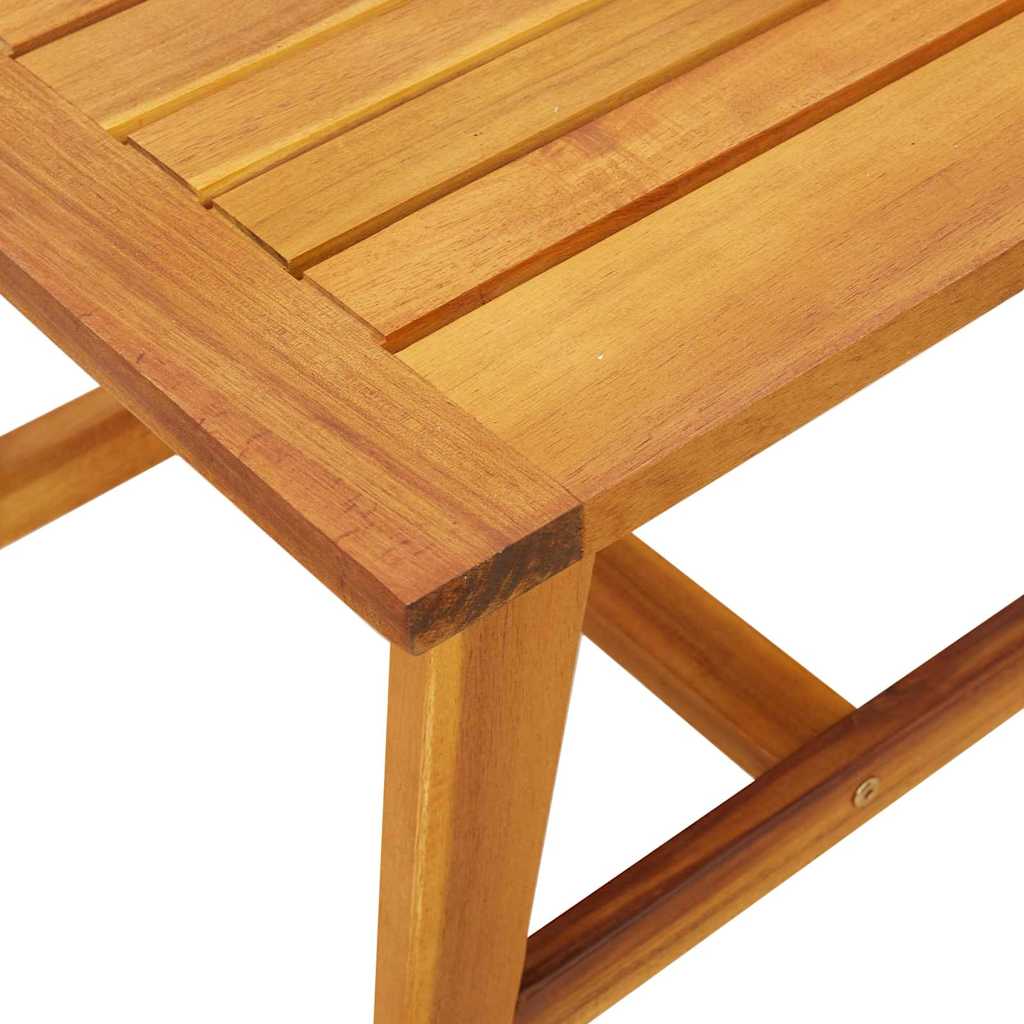 Bocni stol Prirodna nafta 45 x 45 x 40 cm Čvrsto drvo akacije