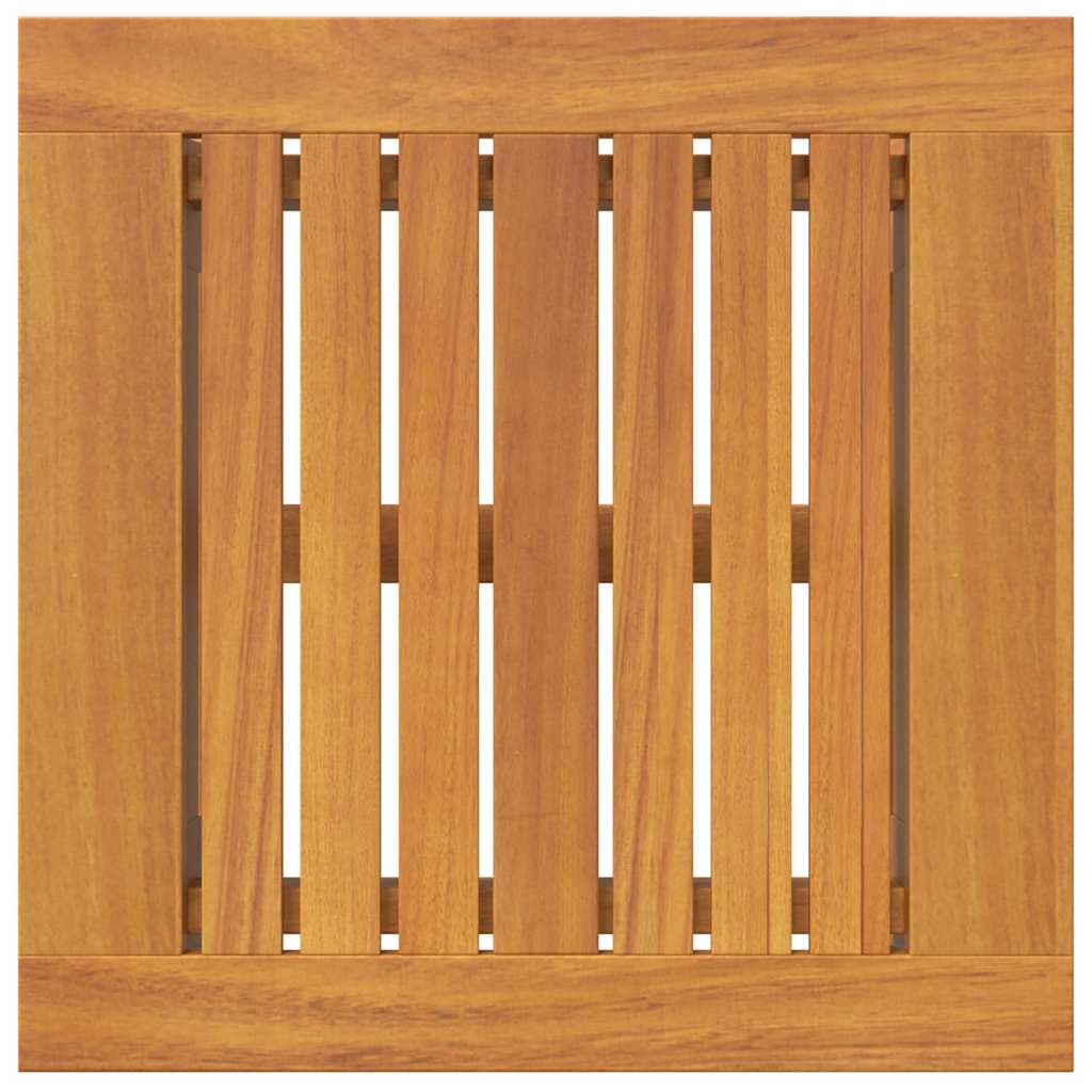Bocni stol Prirodna nafta 45 x 45 x 40 cm Čvrsto drvo akacije