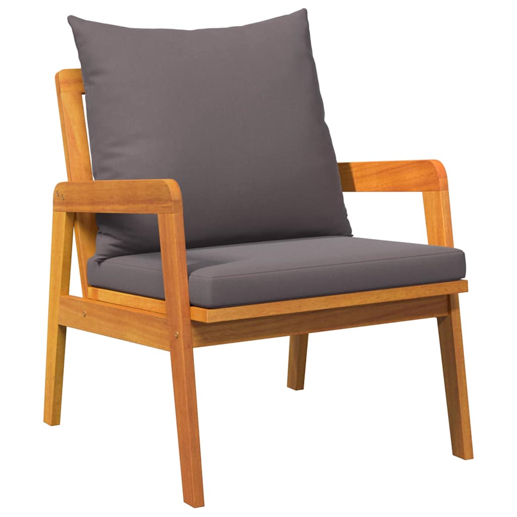 Vrtna stolica 2 Komad Prirodna nafta 65 x 59,5 x 72 cm