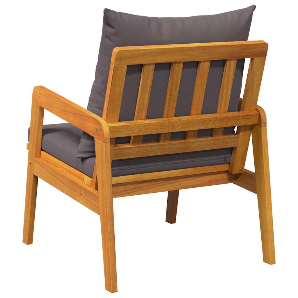 Vrtna stolica 2 Komad Prirodna nafta 65 x 59,5 x 72 cm