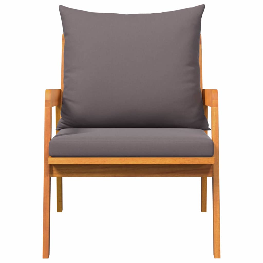 Vrtna stolica 2 Komad Prirodna nafta 65 x 59,5 x 72 cm