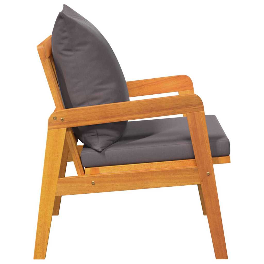 Vrtna stolica 2 Komad Prirodna nafta 65 x 59,5 x 72 cm