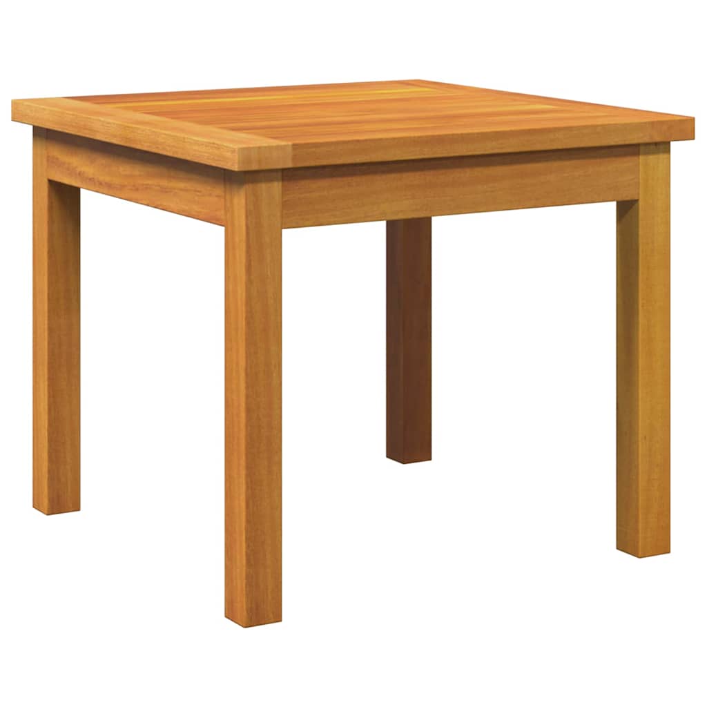 Bistro set s jastukom 2 pcs Prirodna nafta Čvrsto drvo akacije