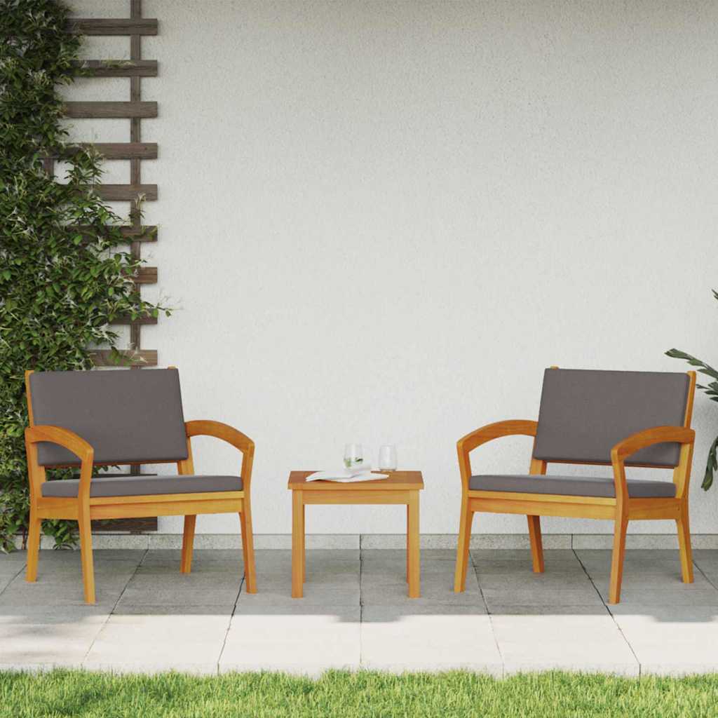 Vrtna stolica 2 pcs Prirodna nafta Čvrsto drvo akacije