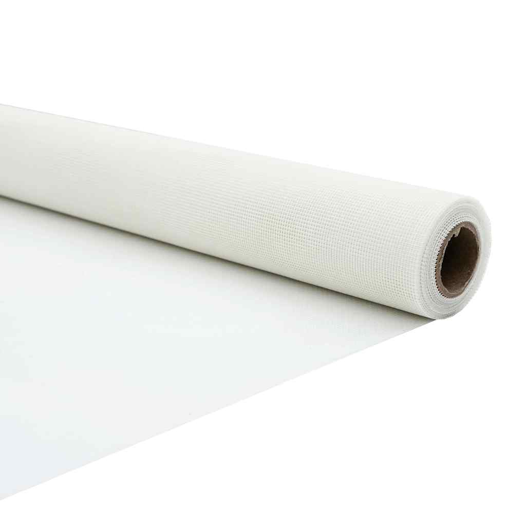 Mreža protiv insekata Bijelo 112 x 500 cm Stakloplastika