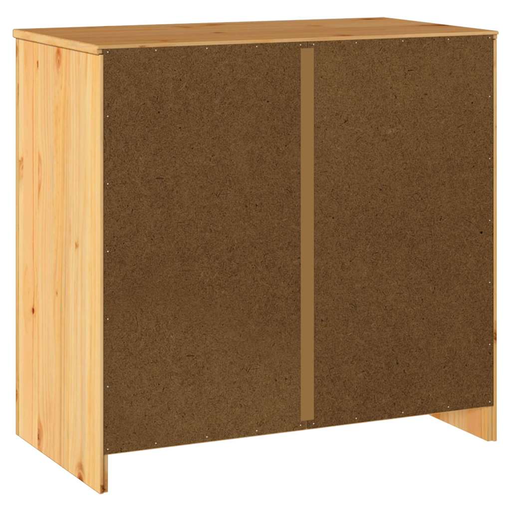Kreveta s ladicama Drammen Boja hrasta 79 x 43 x 75.5 cm