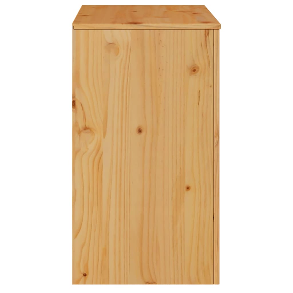 Kreveta s ladicama Drammen Boja hrasta 79 x 43 x 75.5 cm