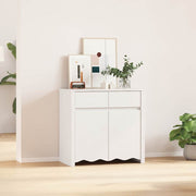 Kreveta Drammen Bijelo 79 x 43 x 75.5 cm Čvrsto borovo drvo