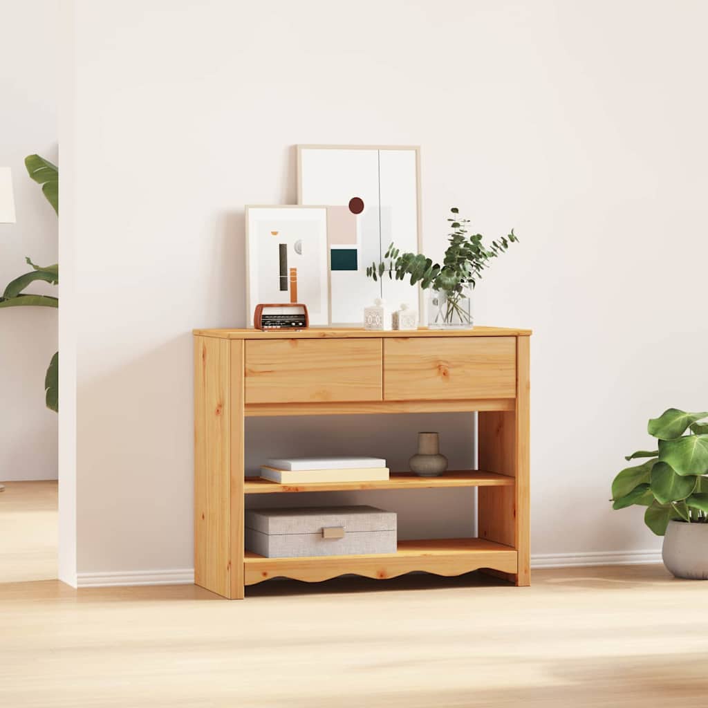 Konzolna stolica Drammen Boja hrasta 89,5 x 37 x 73 cm