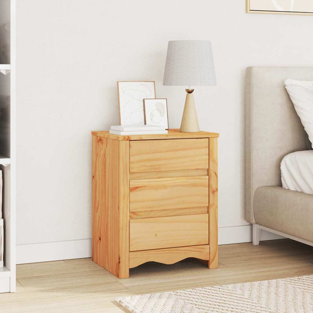Kava Stol s ladicama Drammen Boja hrasta 45 x 35 x 56 cm