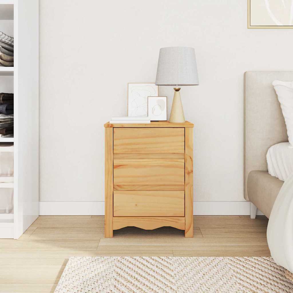 Kava Stol s ladicama Drammen Boja hrasta 45 x 35 x 56 cm