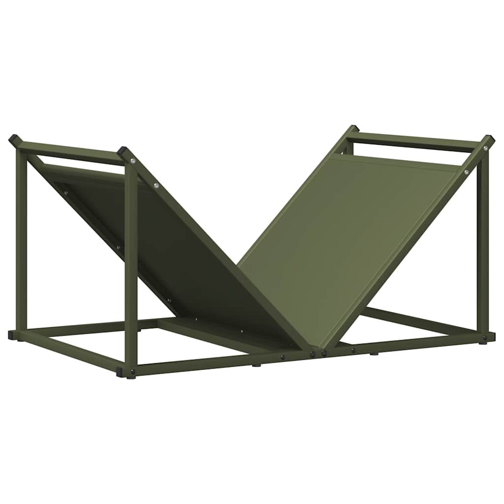 Stalak za drva 70x43x34,5 cm hladno valjani čelik