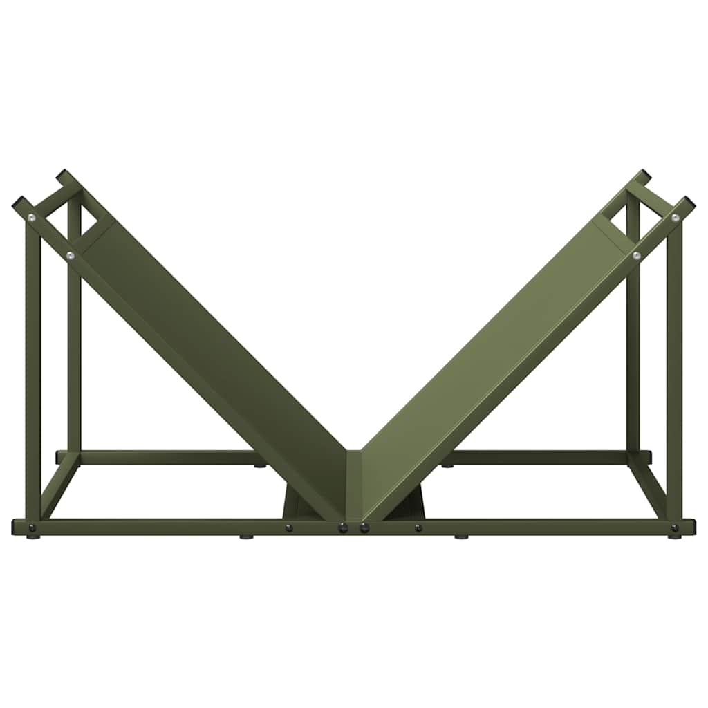 Stalak za drva 70x43x34,5 cm hladno valjani čelik