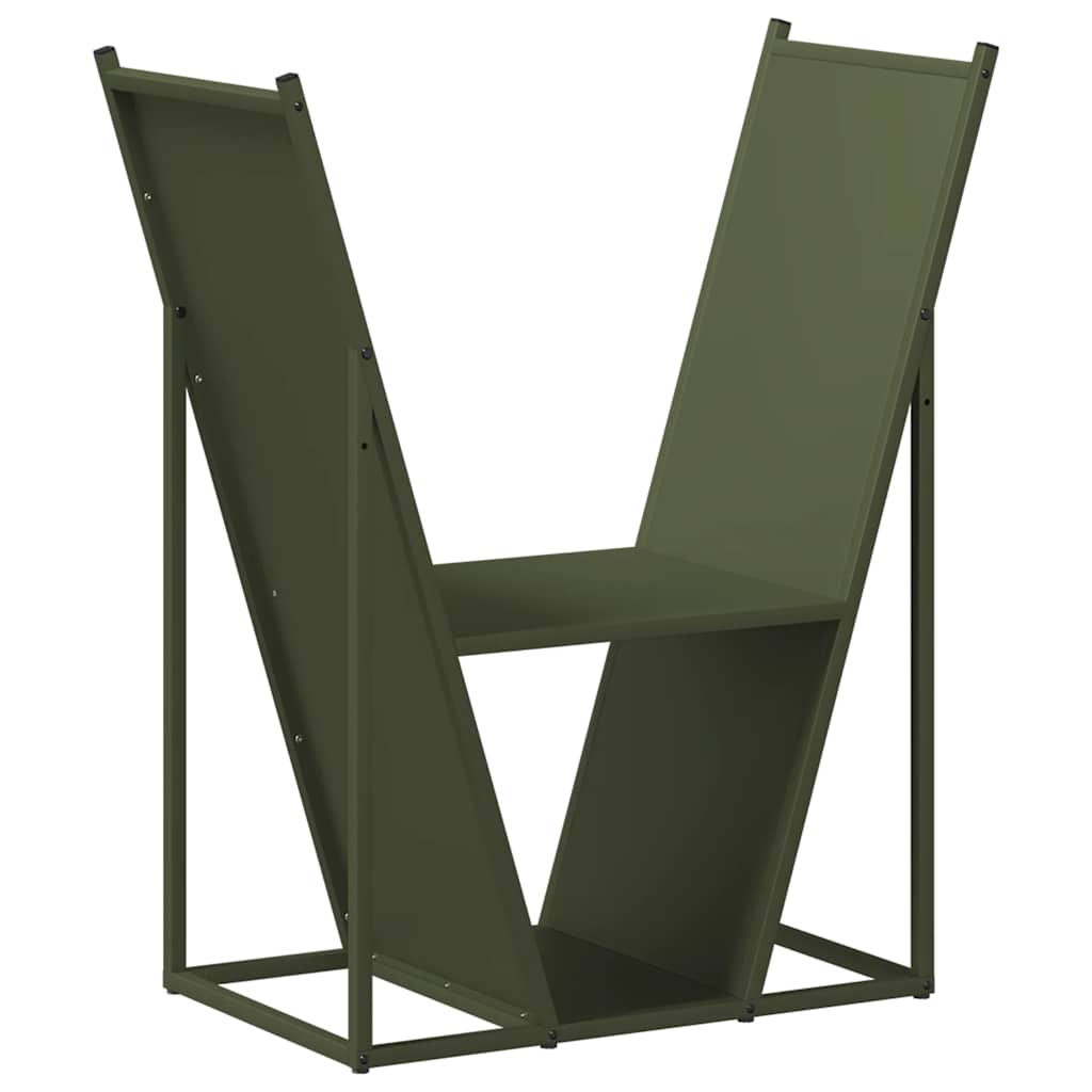 Stalak za drva 69,5x35x81 cm hladno valjani čelik