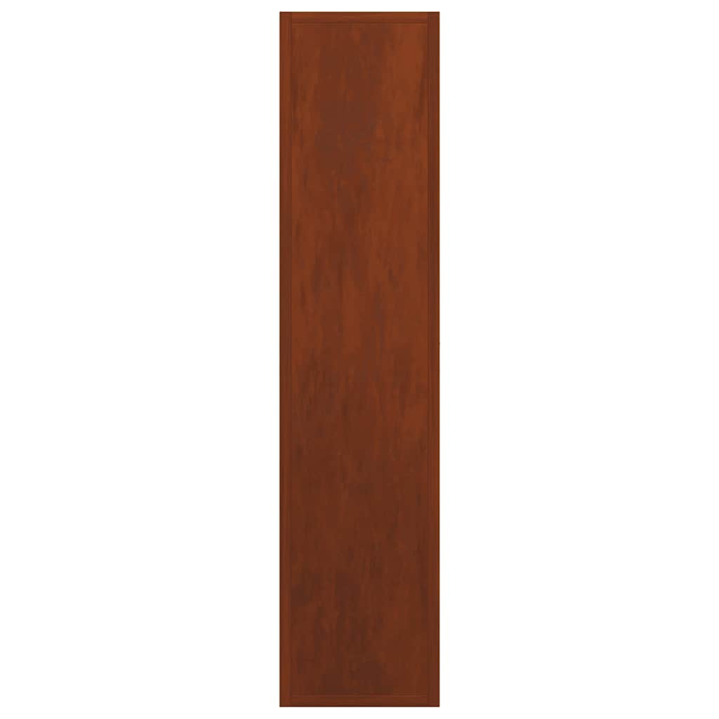 Stalak za drva za ogrjev 50x23x100 cm pohabani čelik