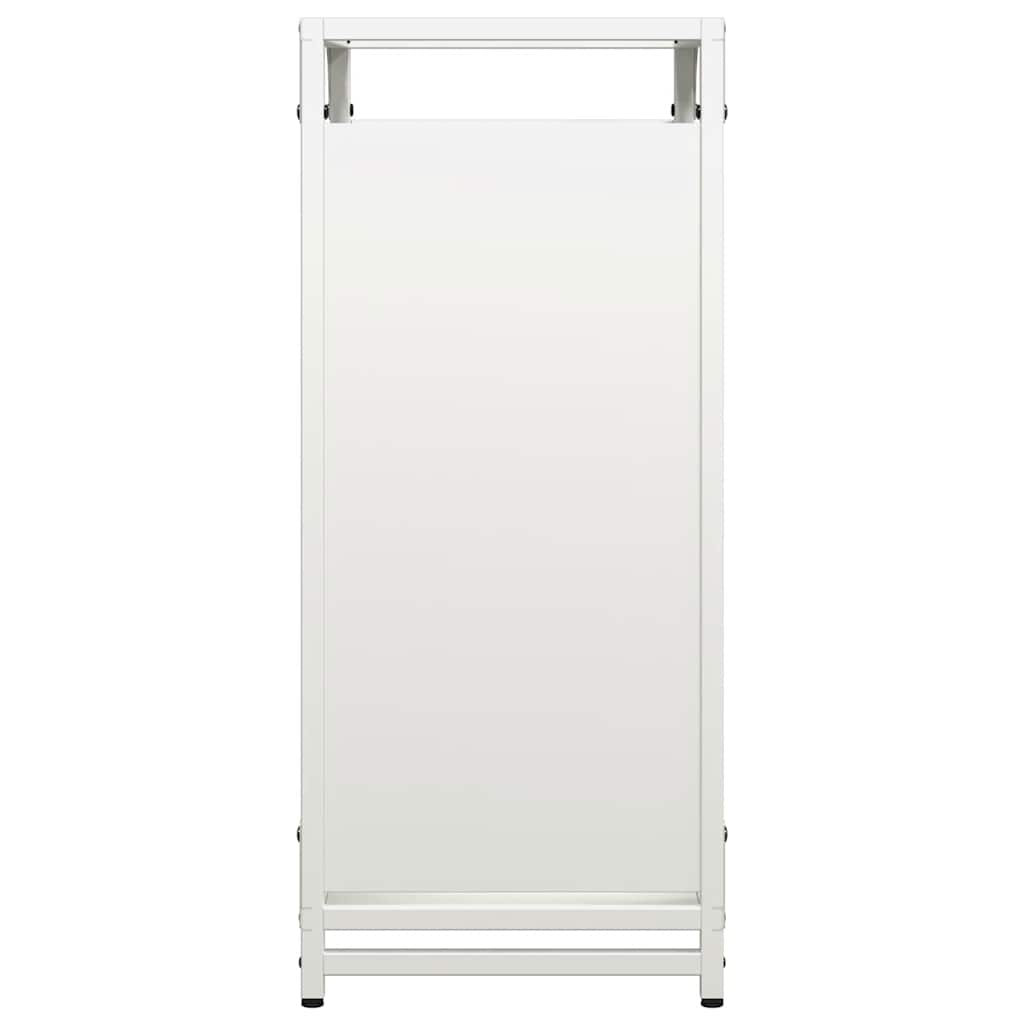 Stalak za drva crni 44x28x65 cm hladno valjani čelik