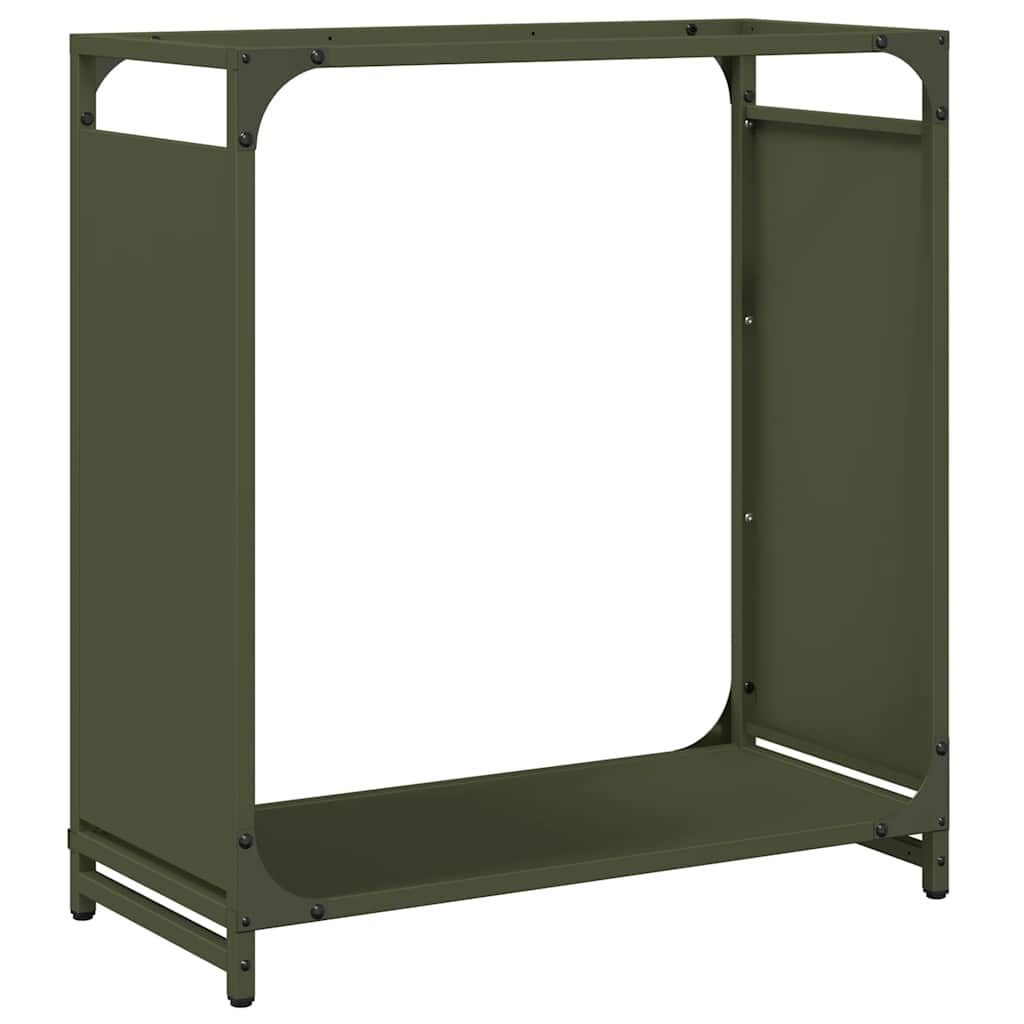 Stalak za drva 60x28x65 cm hladno valjani čelik
