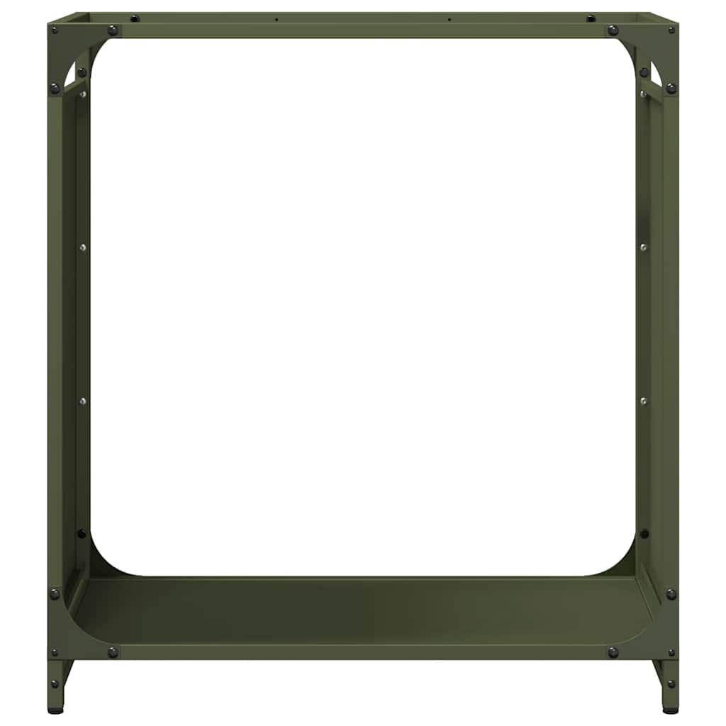 Stalak za drva 60x28x65 cm hladno valjani čelik