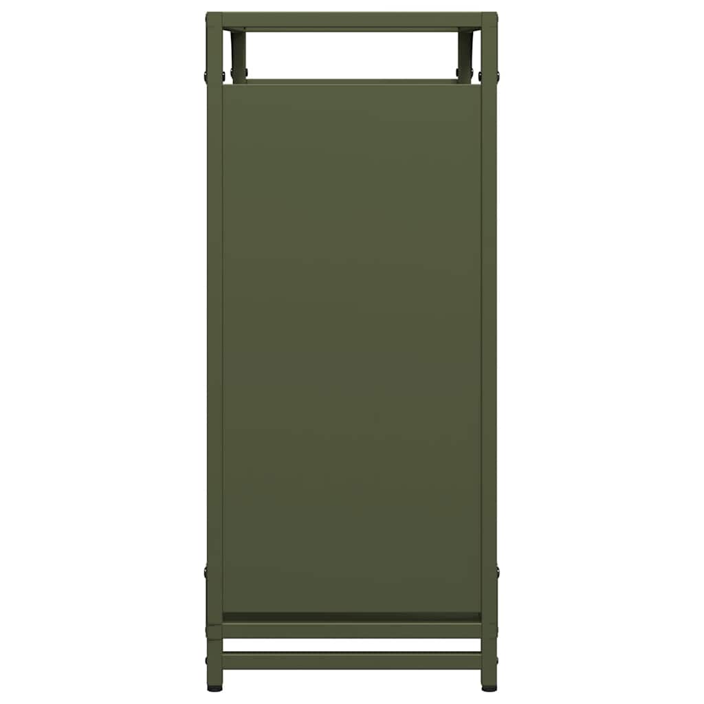 Stalak za drva 60x28x65 cm hladno valjani čelik