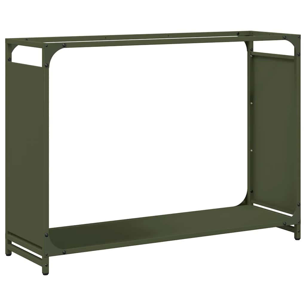 Stalak za drva 90x28x65 cm hladno valjani čelik