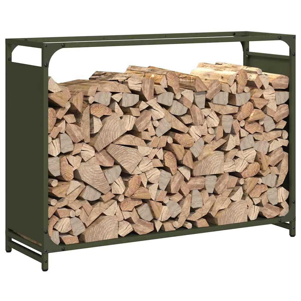 Stalak za drva 90x28x65 cm hladno valjani čelik
