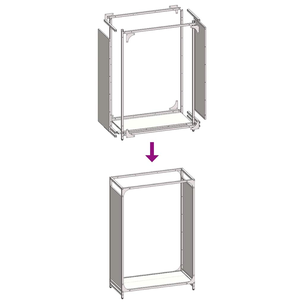 Stalak za drva za ogrjev Maslinasto zelena 60x28x90 cm