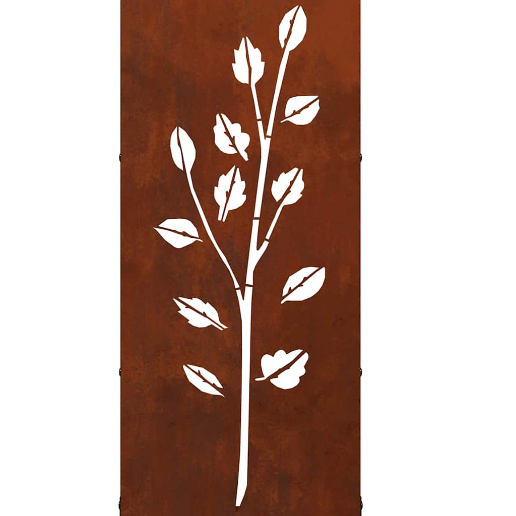 Stalak za drva za ogrjev 40x30x80 cm pohabani čelik