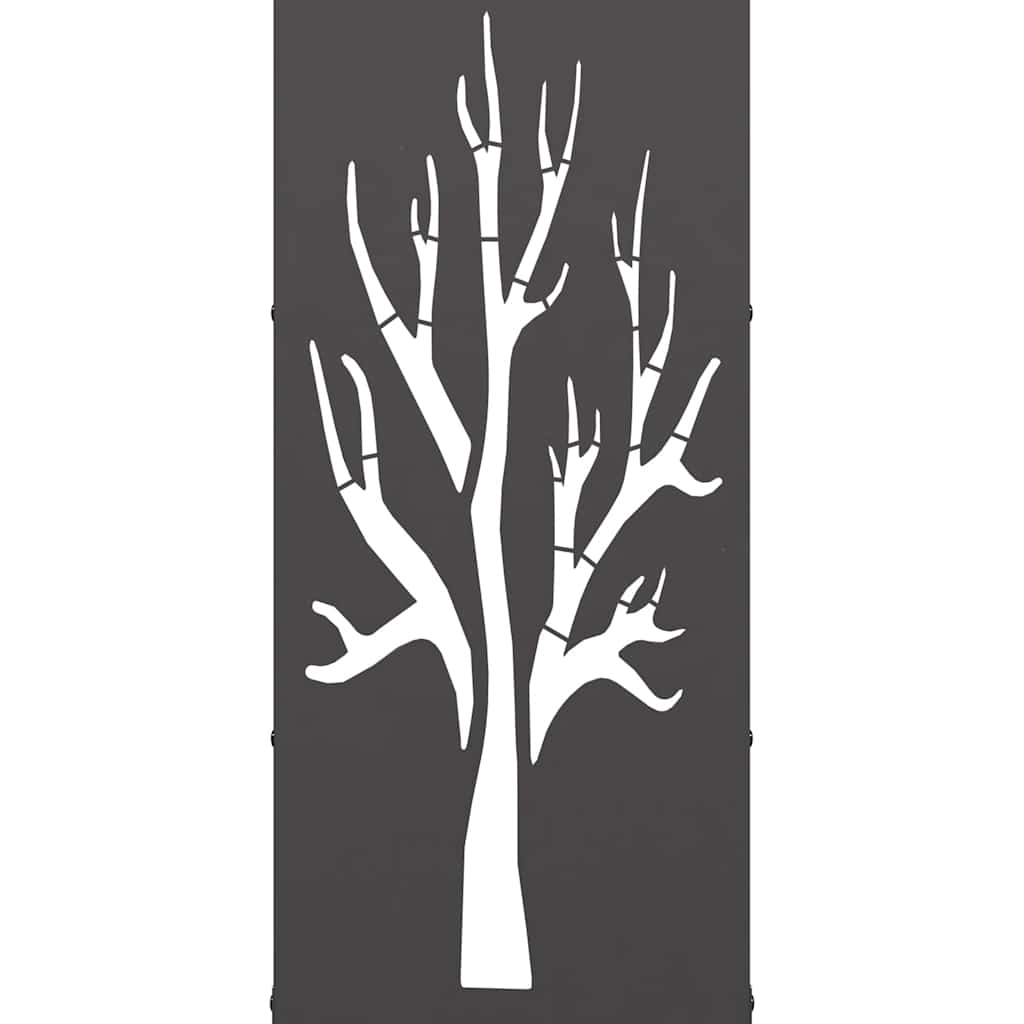 Stalak za drva crni 40x30x80 cm hladno valjani čelik