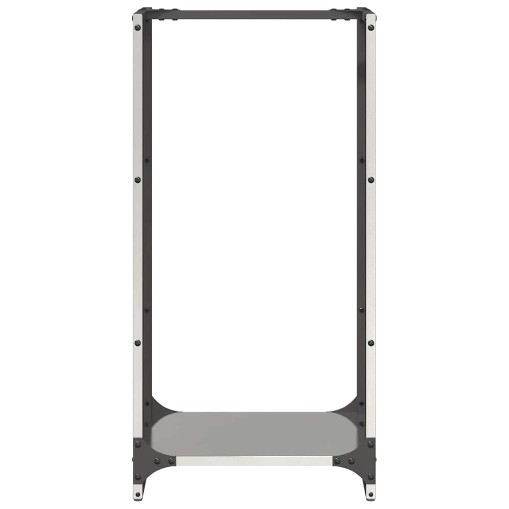 Stalak za drva za ogrjev 40x30x80 cm od nehrđajućeg čelika