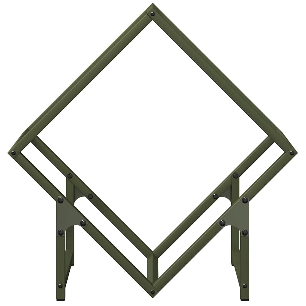 Stalak za drva 50x25x50 cm hladno valjani čelik